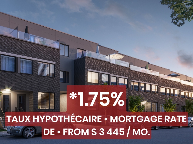 Prestance - Taux hypothécaire fixe de 1,75% pendant 36 mois