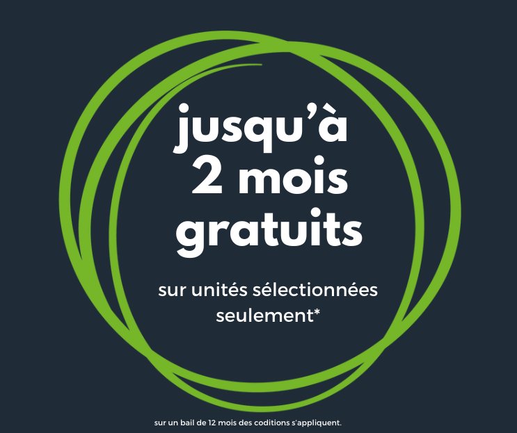 2 mois gratuits